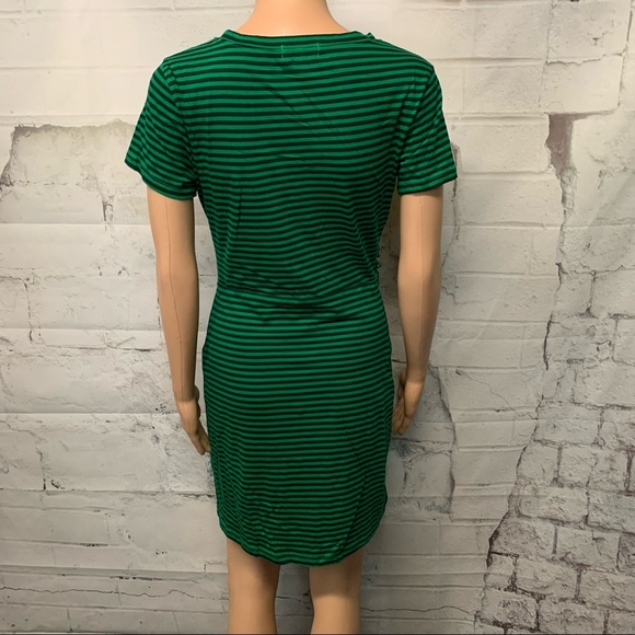 Socialite Striped Open Front Dress - Picture 7 of 9